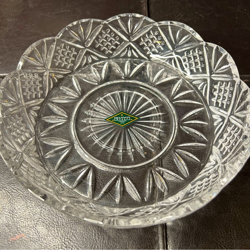 Shannon Crystal Designs of Ireland bowl